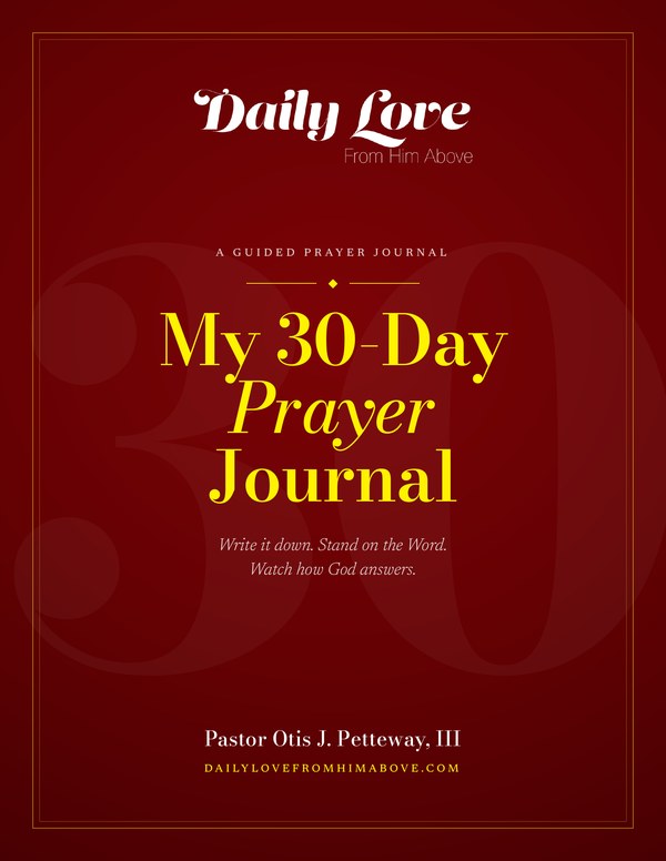 Cover of My 30-Day Prayer Journal